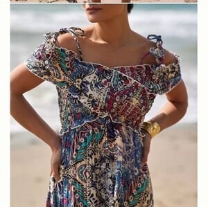 Anthropologie  maxi dress